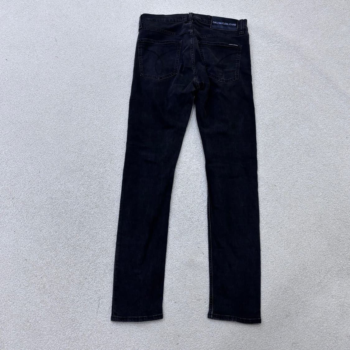 W32 XL32 캘빈클라인 슬림핏 블랙 데님 팬츠 0528Y 상품이미지2