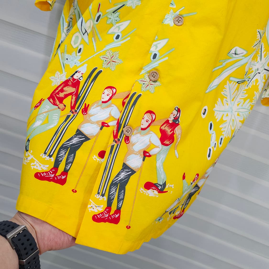 JAPAN 빈티지 Victoria 하와이안 셔츠- 프리사이즈 상품이미지4