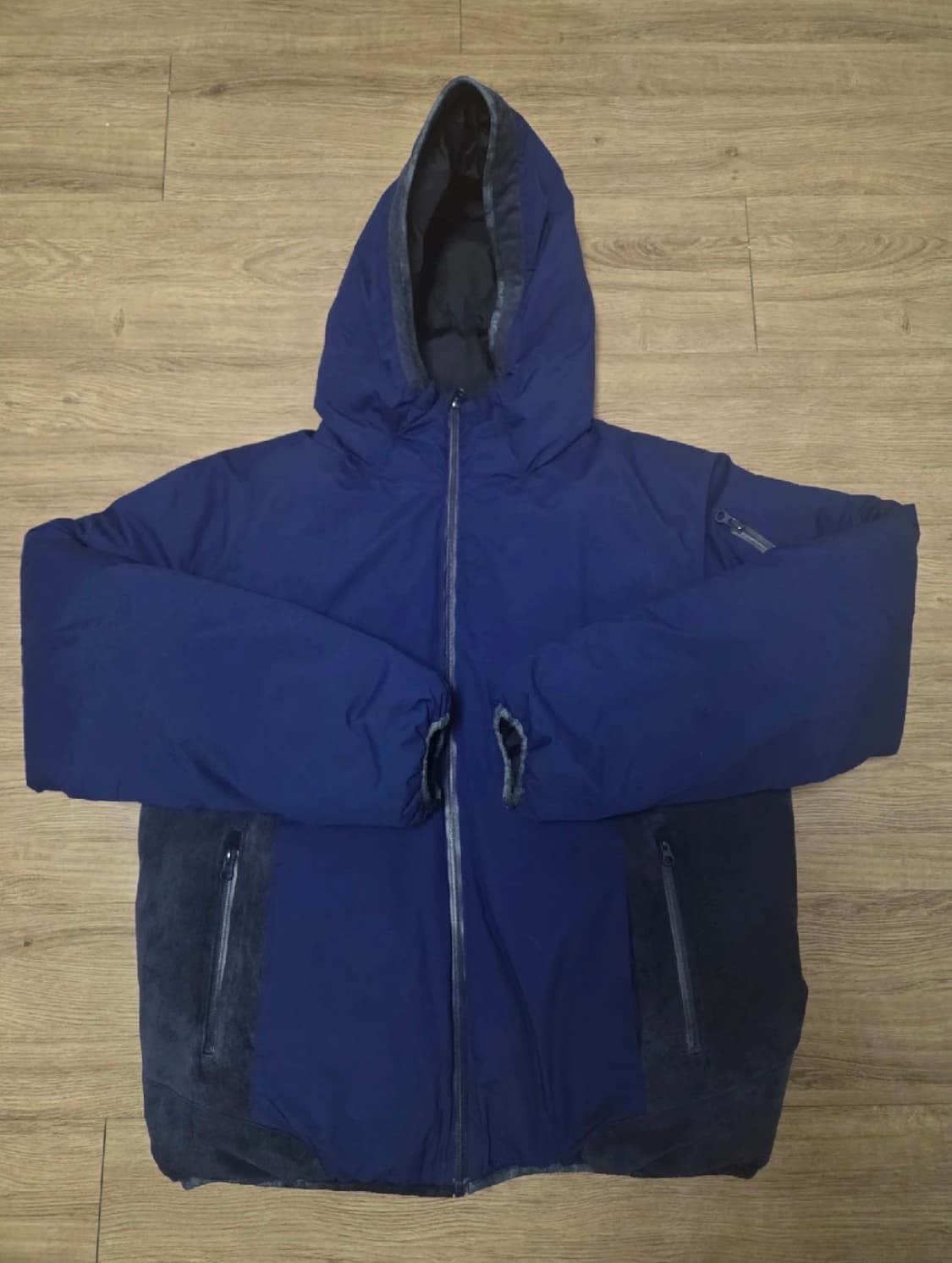 [3] xlim ep1 시놉시스 패딩 네이비 상품이미지1