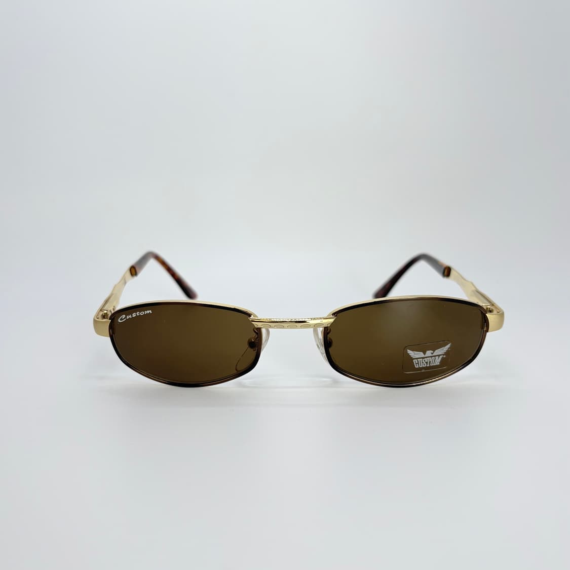 CUSTOM 브라운 호피 빈티지 선글라스 상품이미지3