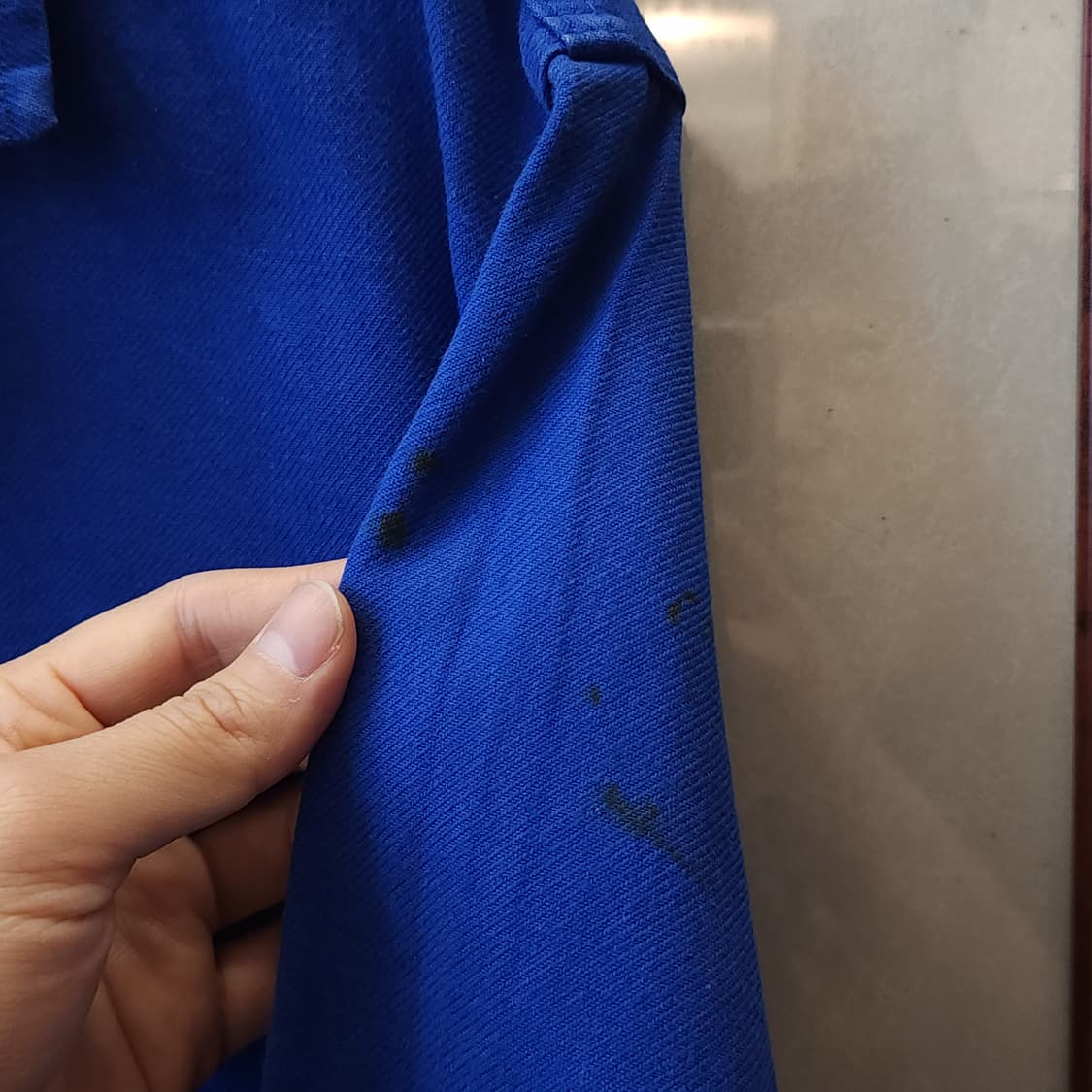 70s 프렌치 워크자켓 프렌치자켓 프렌치 블루 42 상품이미지8