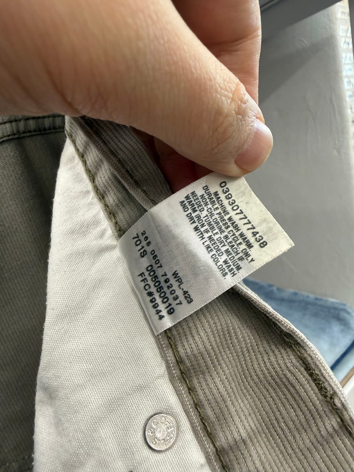 00’s 505 Corduroy Levi’s 상품이미지9