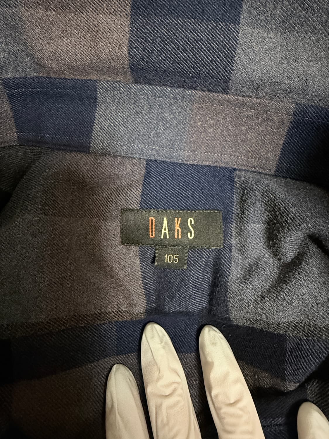 닥스(DAKS) 체크 셔츠 105 데일리 상품이미지5