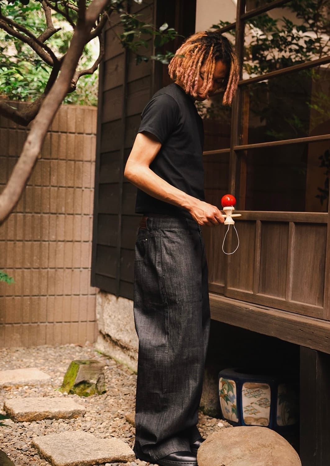 Menes Tokyo Janome Raw Baggy Jeans 상품이미지4