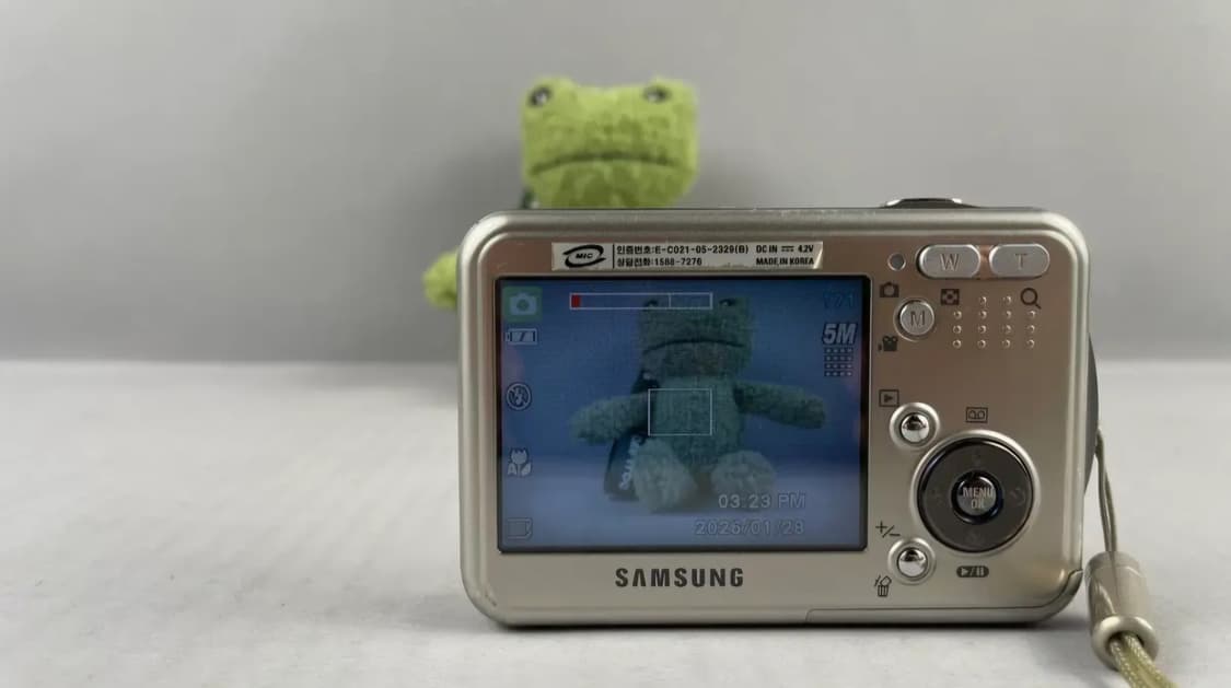 작례,결과물 O 삼성 케녹스 KENOX #1 빈티지 디지털 카메라 디카 상품이미지7