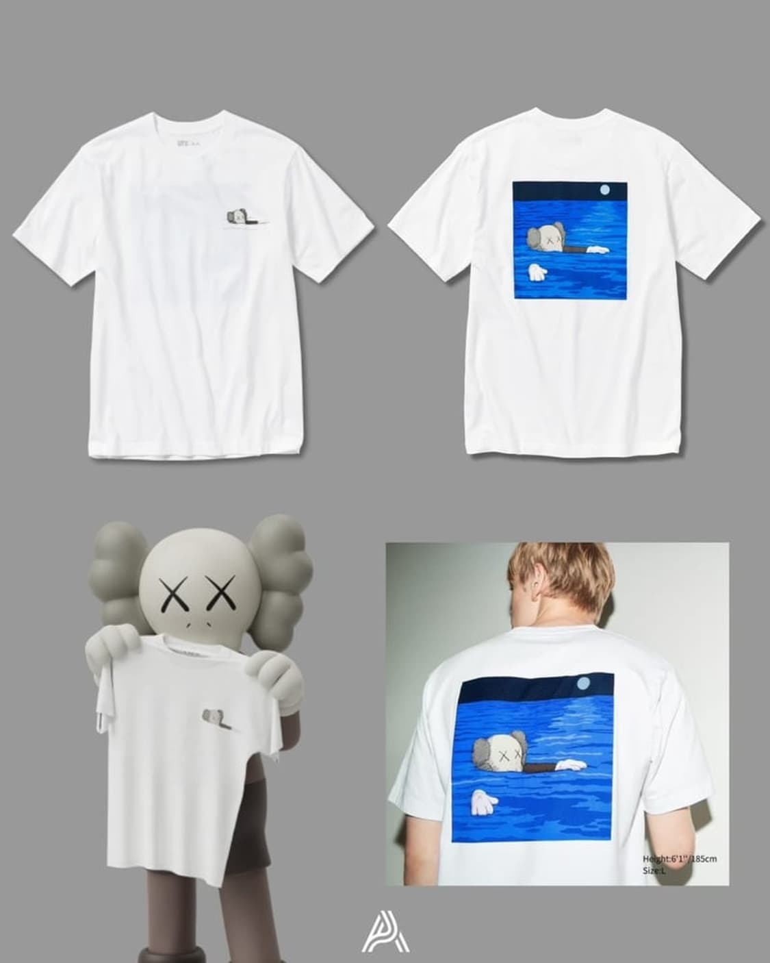 Uniqlo X KAWS 티셔츠 상품이미지3