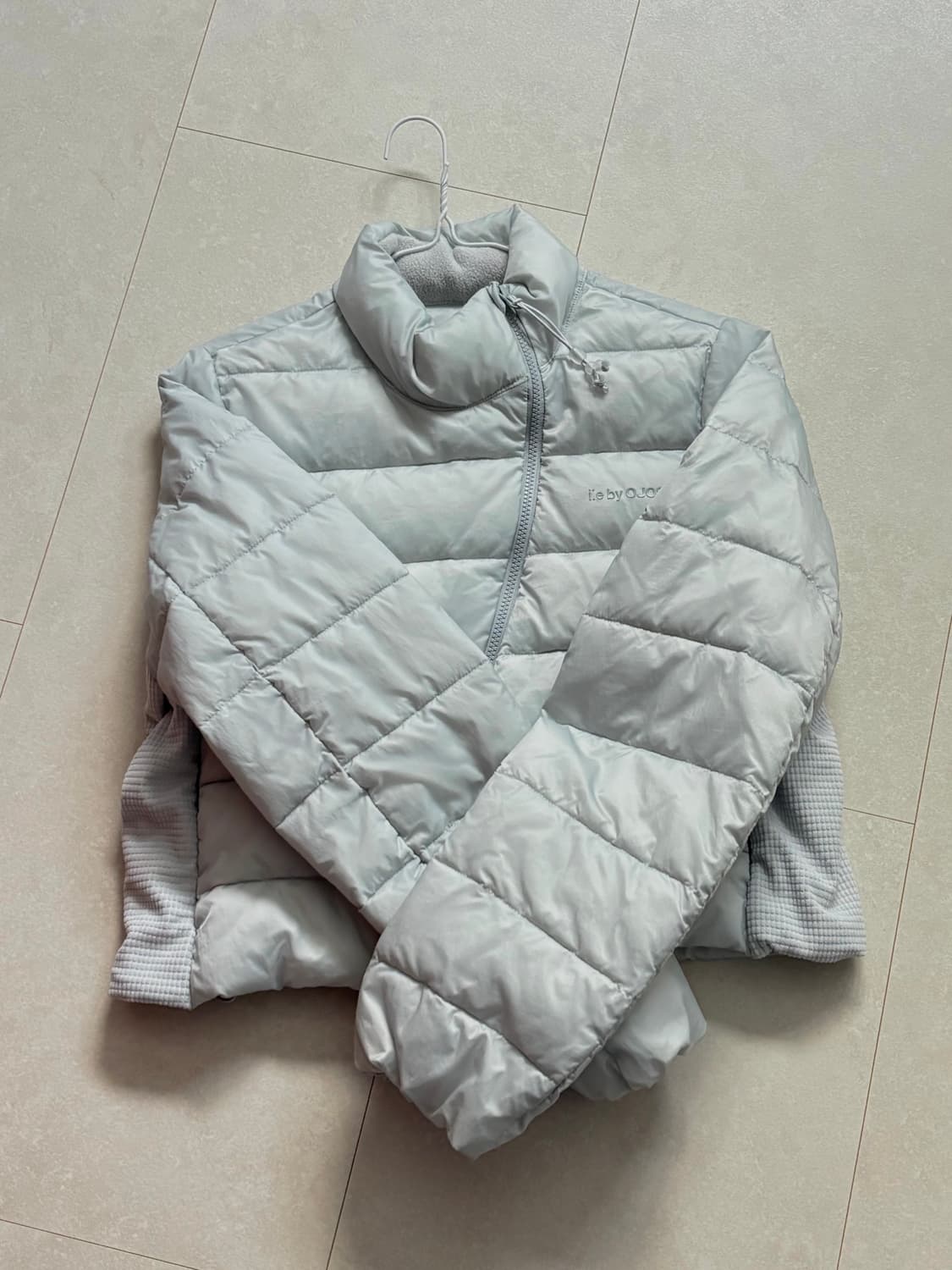 (3)ojos패딩Padded Jacket 01 / Light Grey 상품이미지3