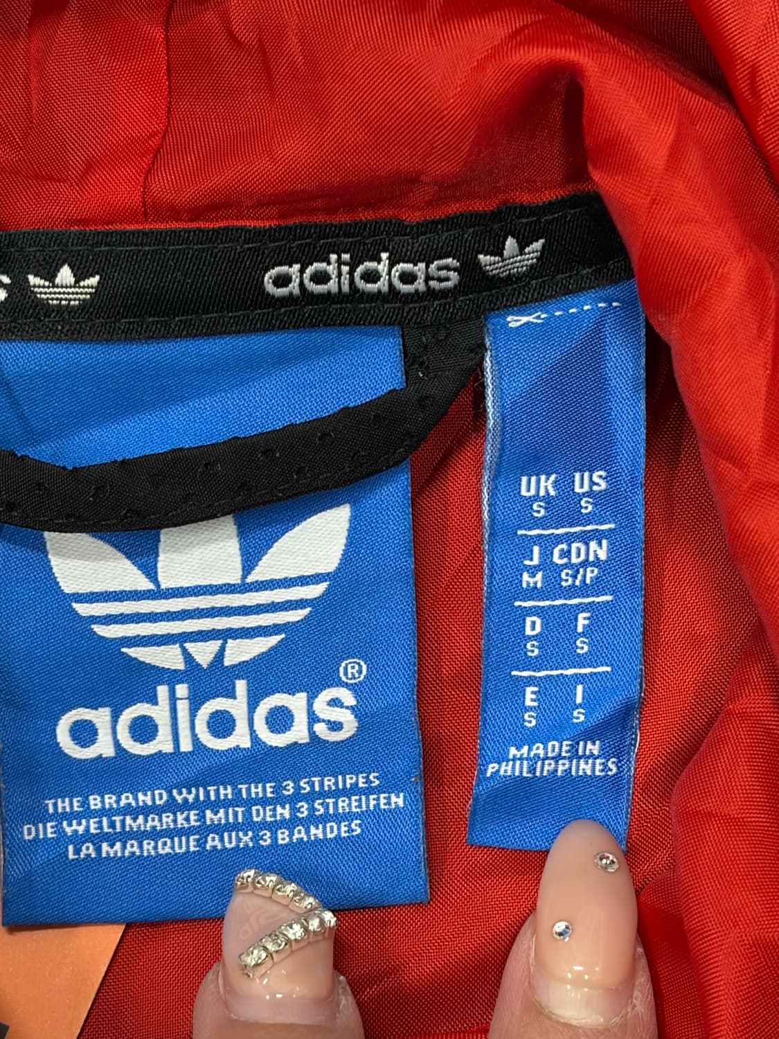 아디다스 배색 바람막이 상품이미지5