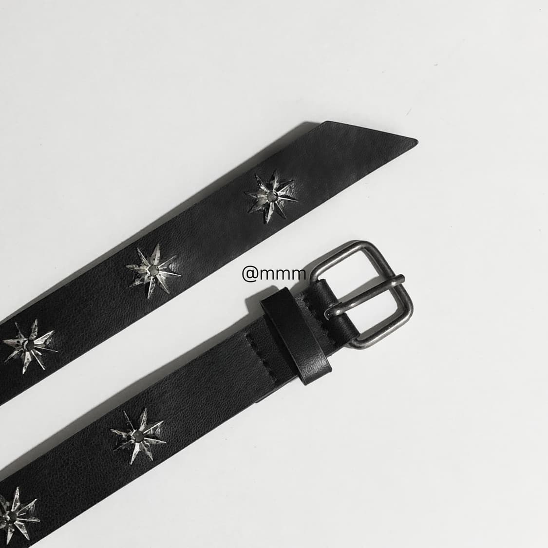 [Unisex] 별 아일렛 가죽벨트 상품이미지3