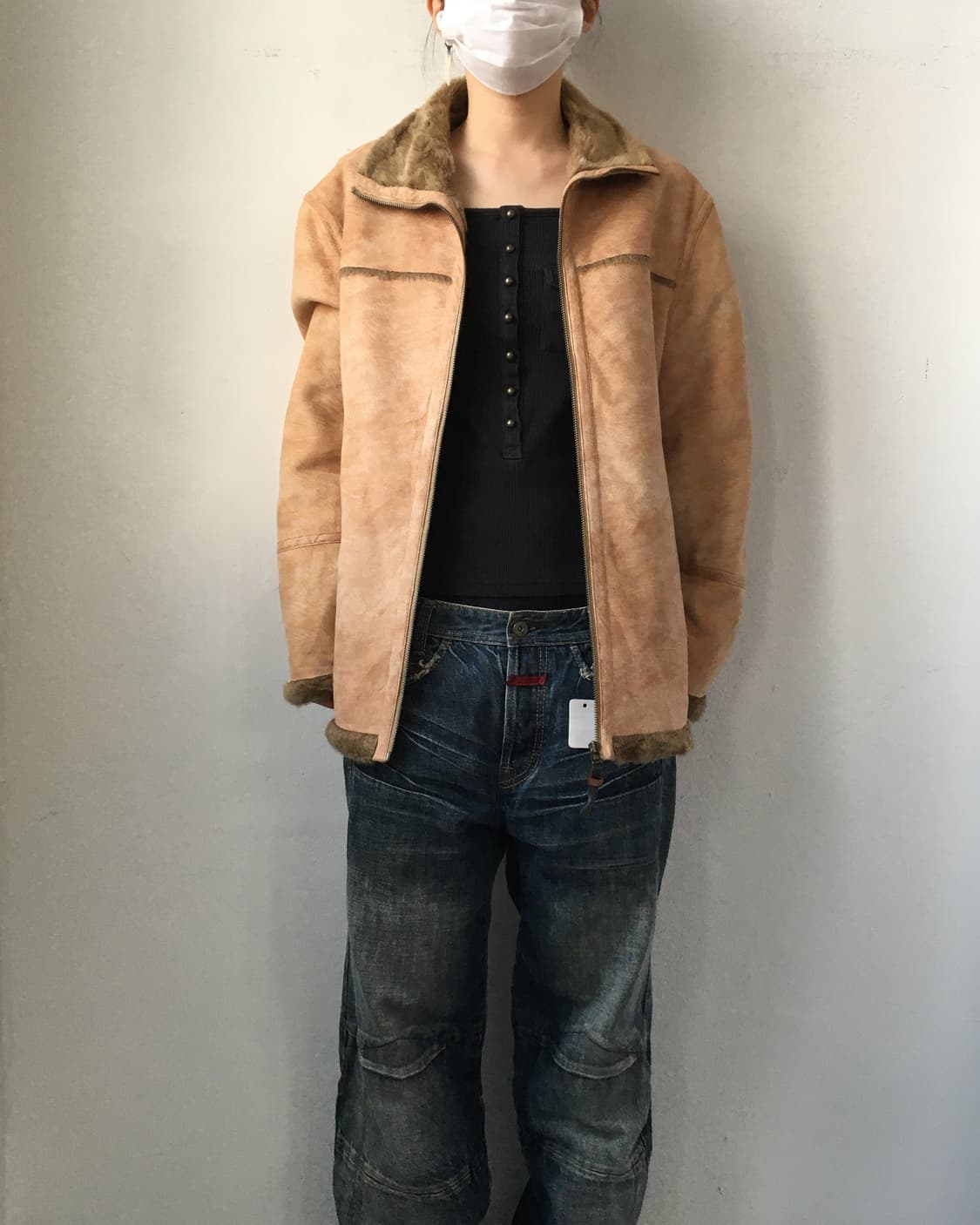 High neck fake fur mustang 상품이미지8