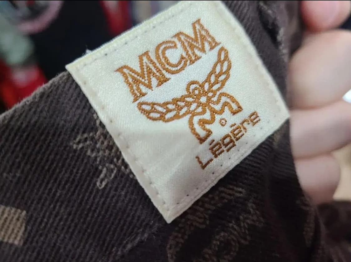 MCM LEGERE 엠씨엠 레게제 로고 면바지 상품이미지7