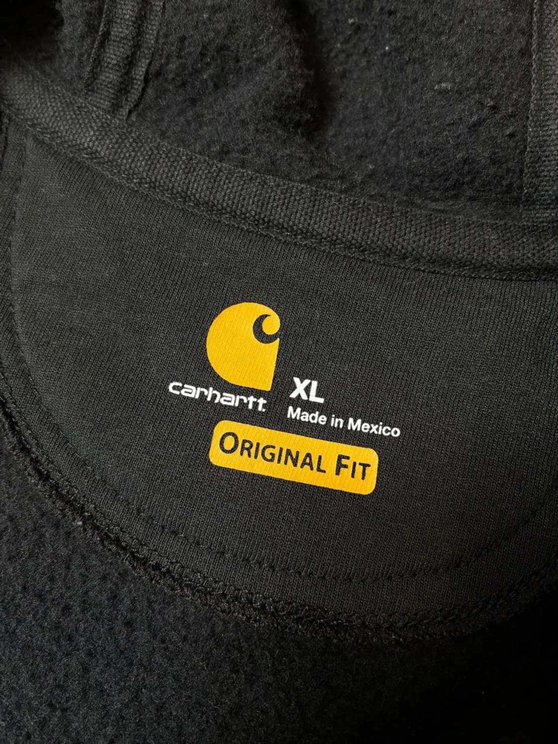 칼하트 오리지널 핏 헤비코튼 후드 집업 PN7192 상품이미지6