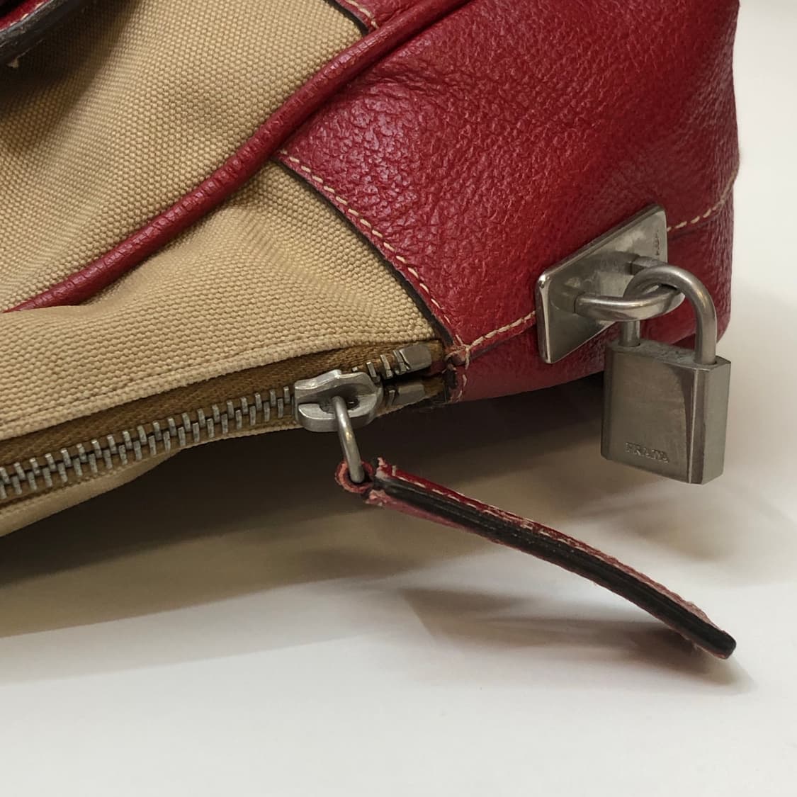 90s Prada 프라다 볼링백 상품이미지5