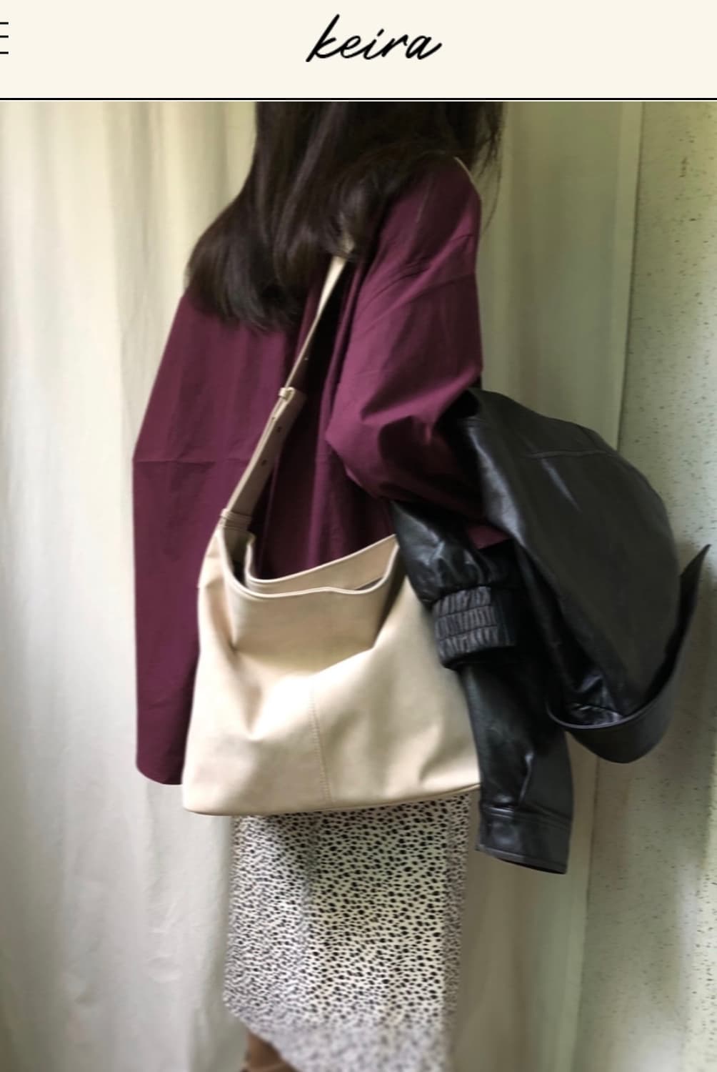 키이라 스웨이드백 상품이미지2