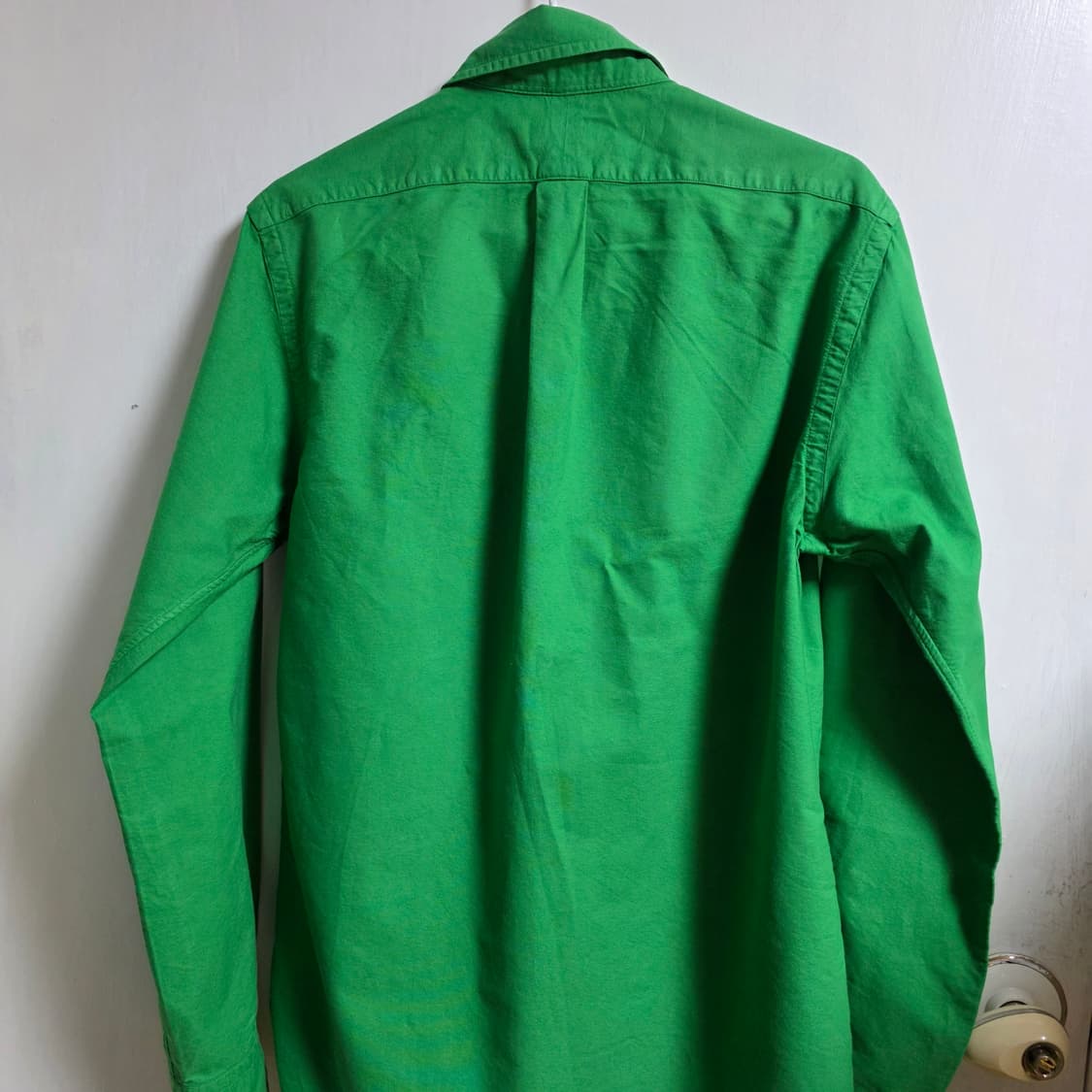 폴로랄프로렌 옥스포드셔츠 그린 S사이즈 상품이미지4