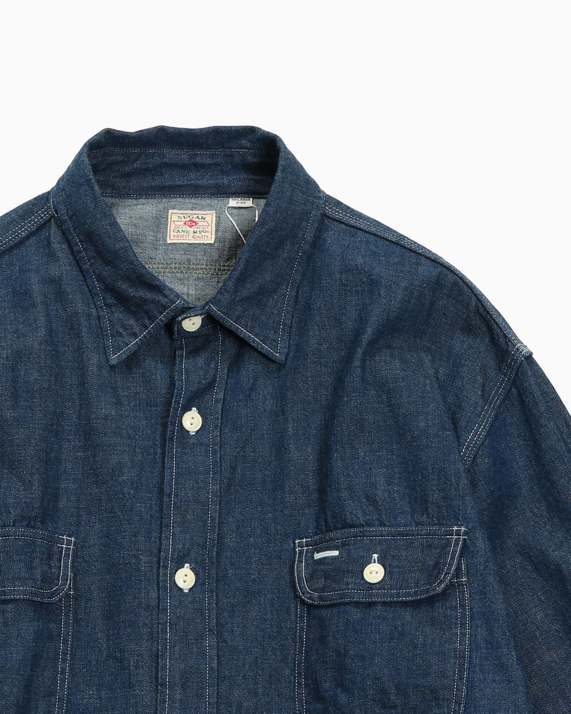 슈가케인 샴브레이 워크셔츠 상품이미지2