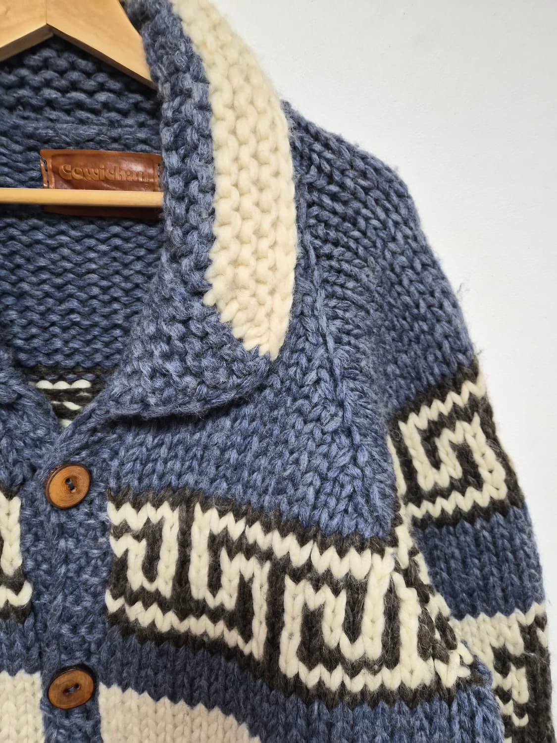 코위찬셰퍼드 독수리 코위찬 가디건 Free사이즈 - K53 상품이미지3