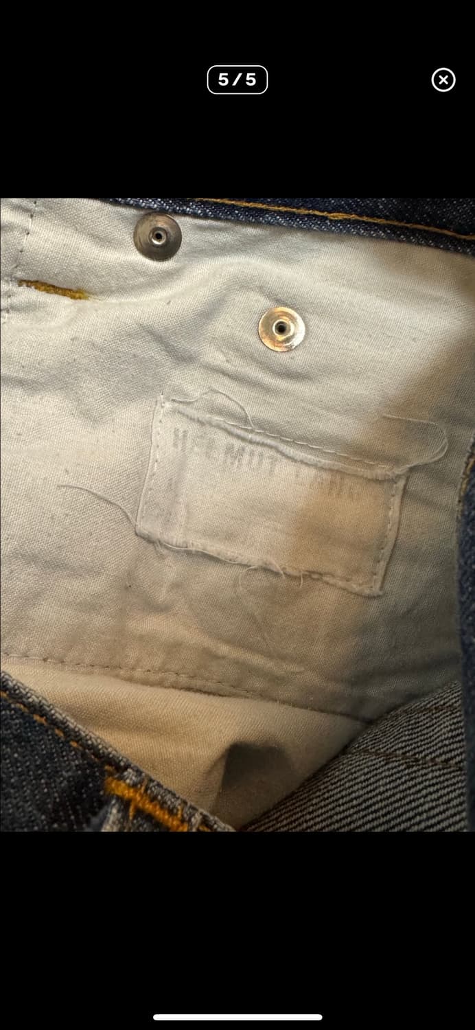 90s helmut lang 데님 상품이미지5