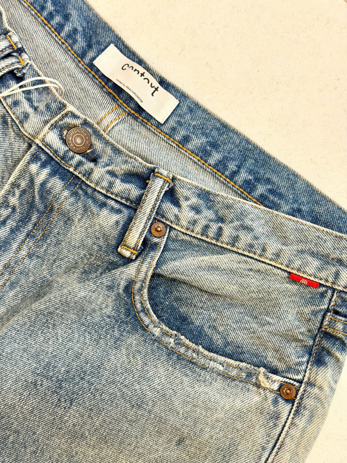 Anachronorm 아나크로놈 와이드 리메이크 팬츠 상품이미지4