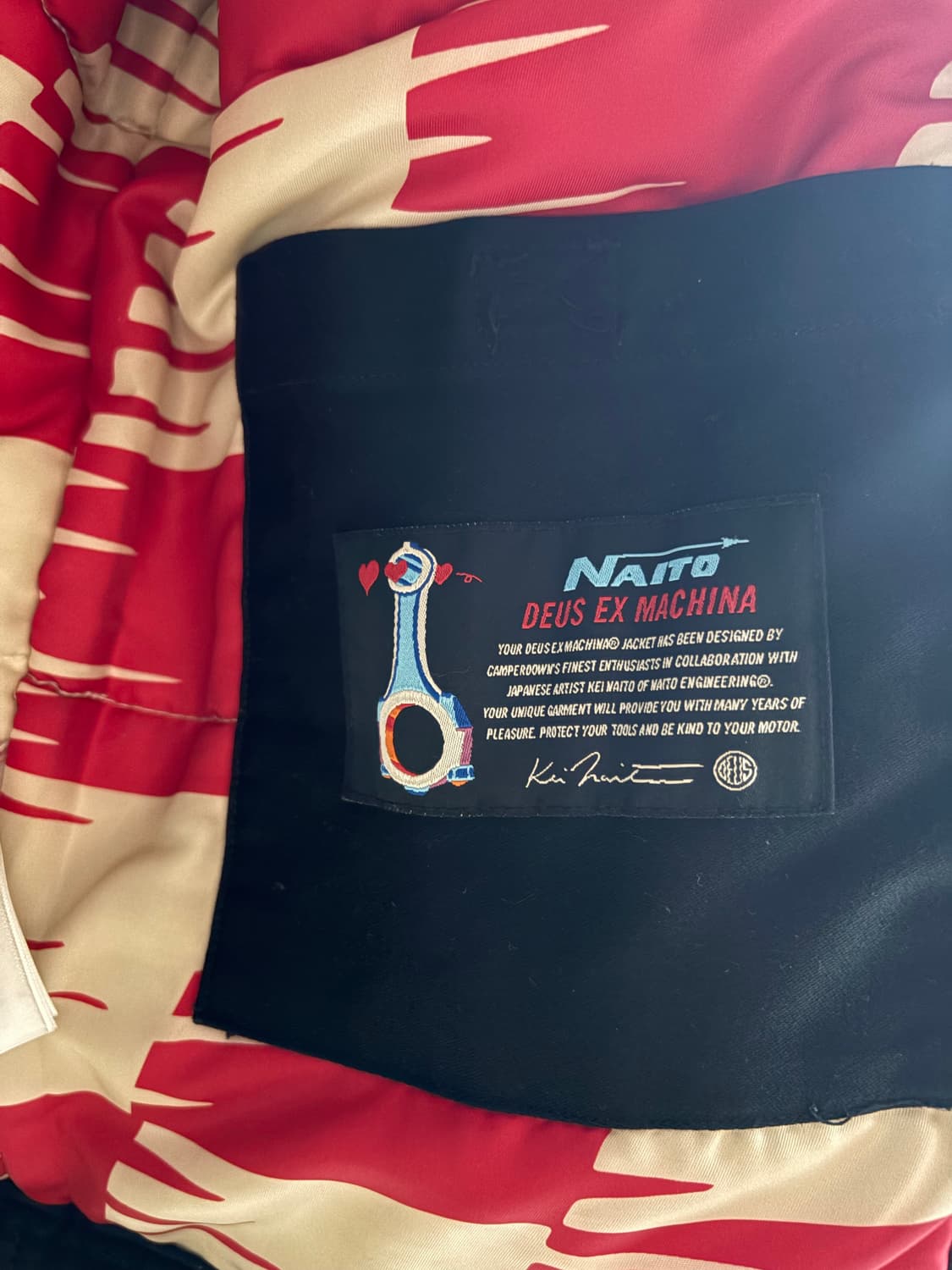 데우스엑스마키나 트러커 점퍼 네이비 L사이즈 상품이미지4