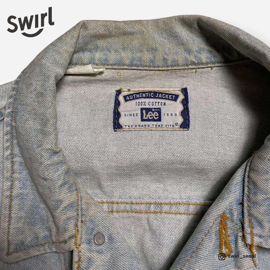 🌊Lee authentic Denim jackets 상품이미지7