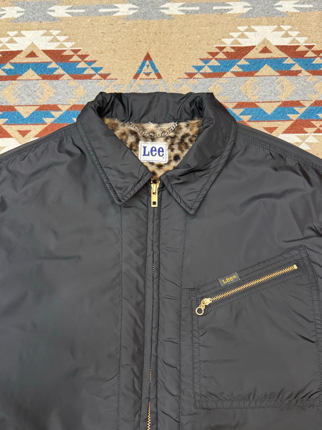 [L] 와코마리아 x 리 나일론 91-B 자켓 24FW 상품이미지2