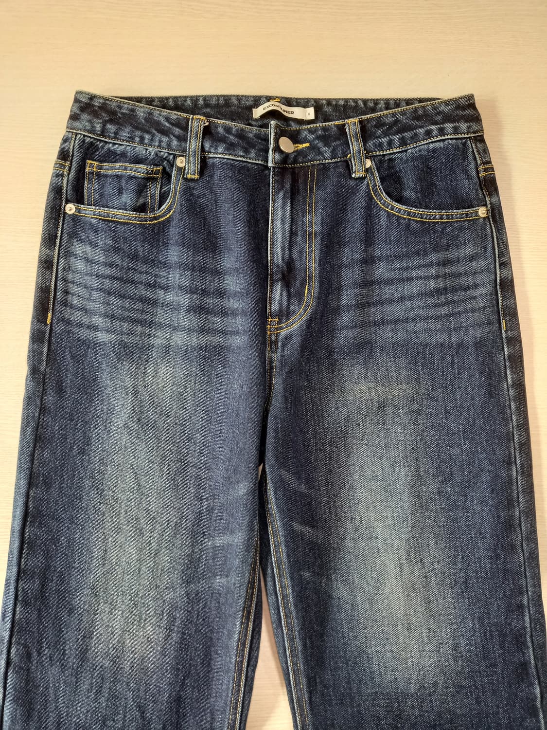 30 EXCONTAINER 하이웨이스트 워싱 일자진 30-197 상품이미지3