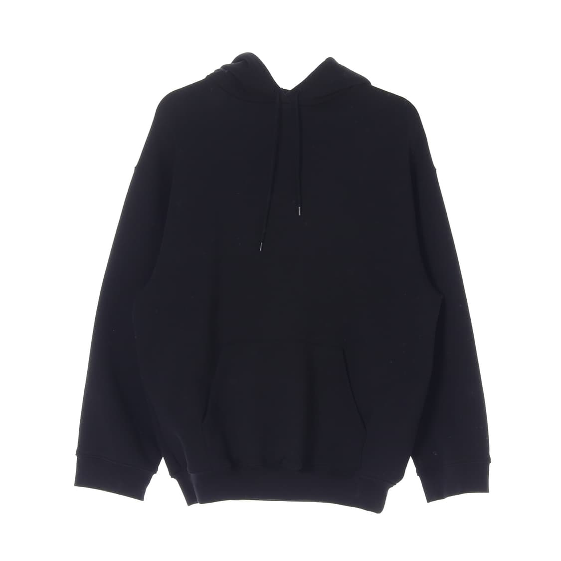 (정품)[S]발렌시아가 로고 후드 블랙 오버핏 후드 티셔츠
 상품이미지1