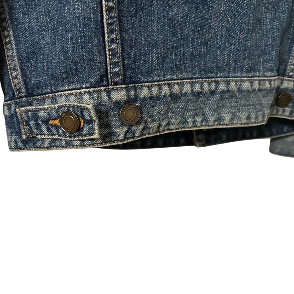 생로랑 에디슬리먼 16ss sweet dreams 데님 트러커 자켓 L 상품이미지5