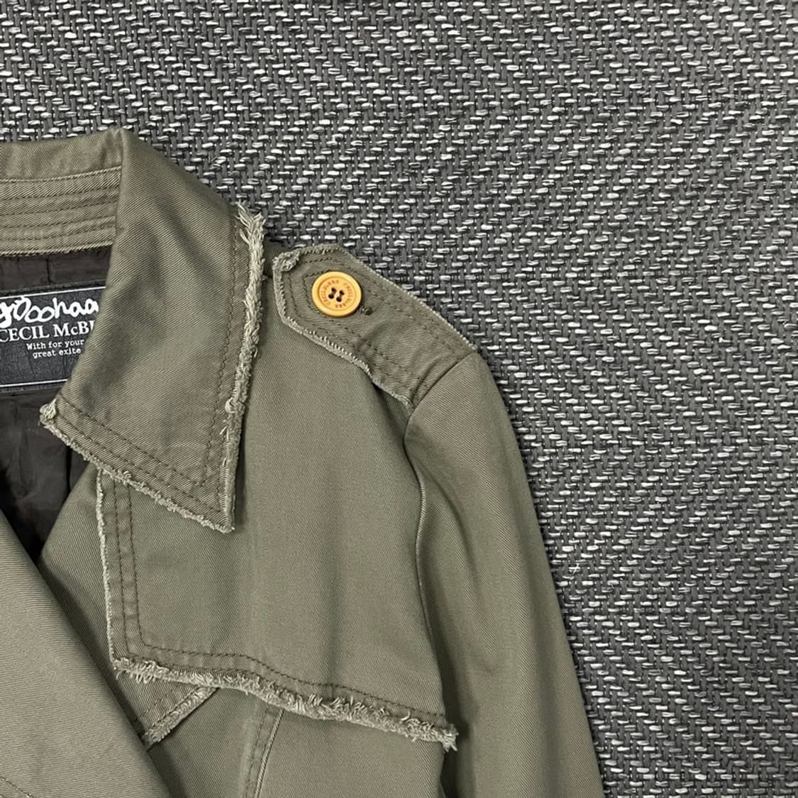 세실맥비 그런지 트렌치자켓 v0325 상품이미지4