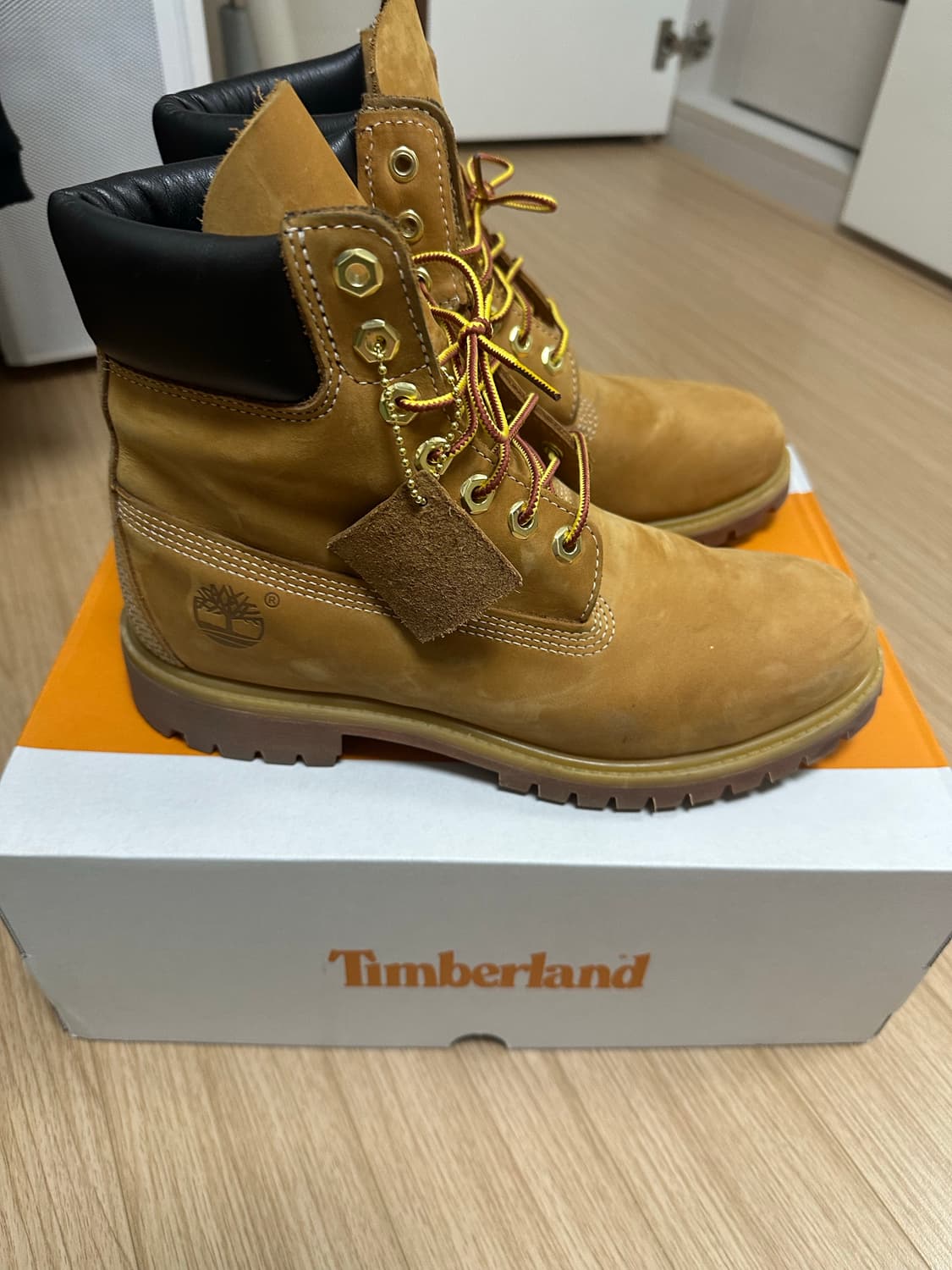 팀버랜드 6인치 워터프루프 부츠 옐로우(265) 상품이미지4