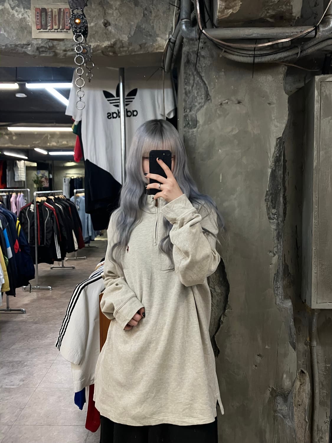 폴로 랄프로렌 아노락 반집업 니트 베이지 XL  #csz2602 상품이미지2