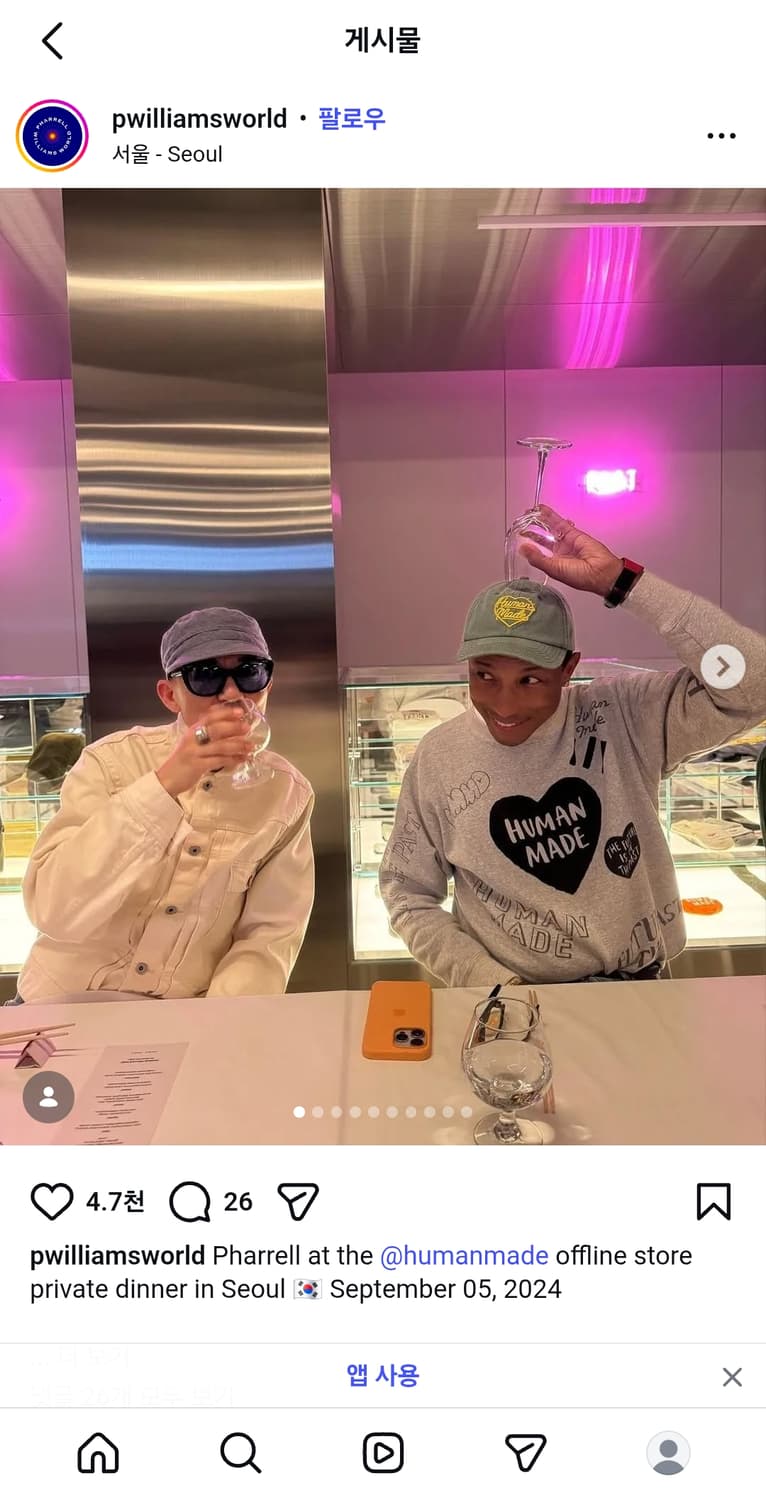 휴먼메이드 6 패널 캡 #1그린 퍼렐 윌리엄스 상품이미지5