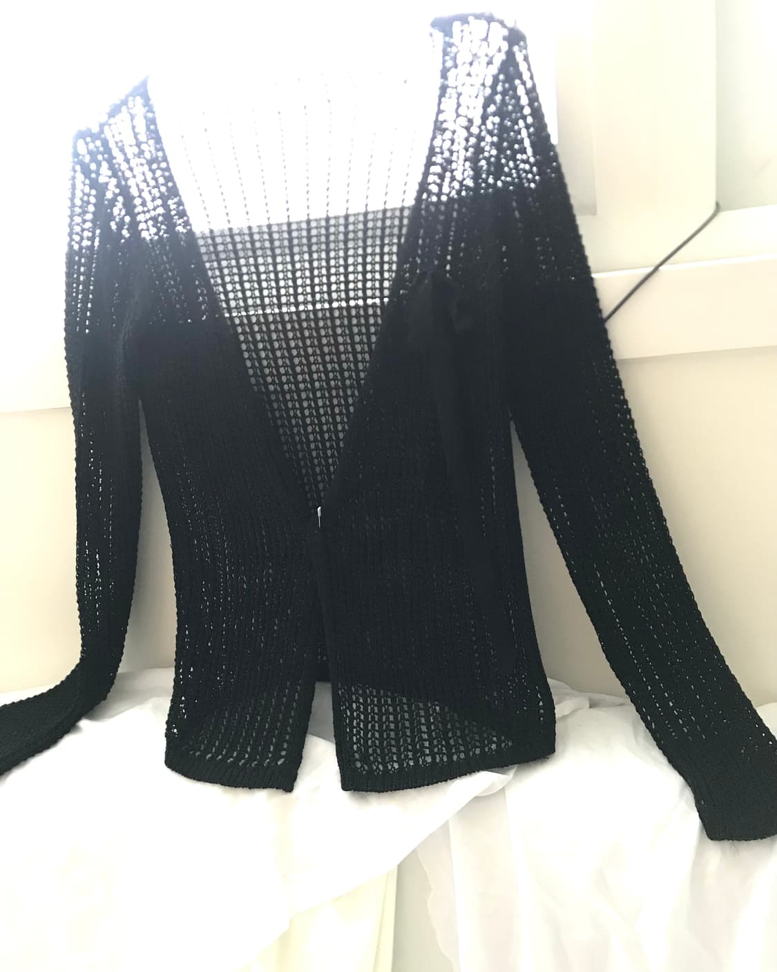 Net cardigan & Custom🐾 onepiece set 상품이미지2