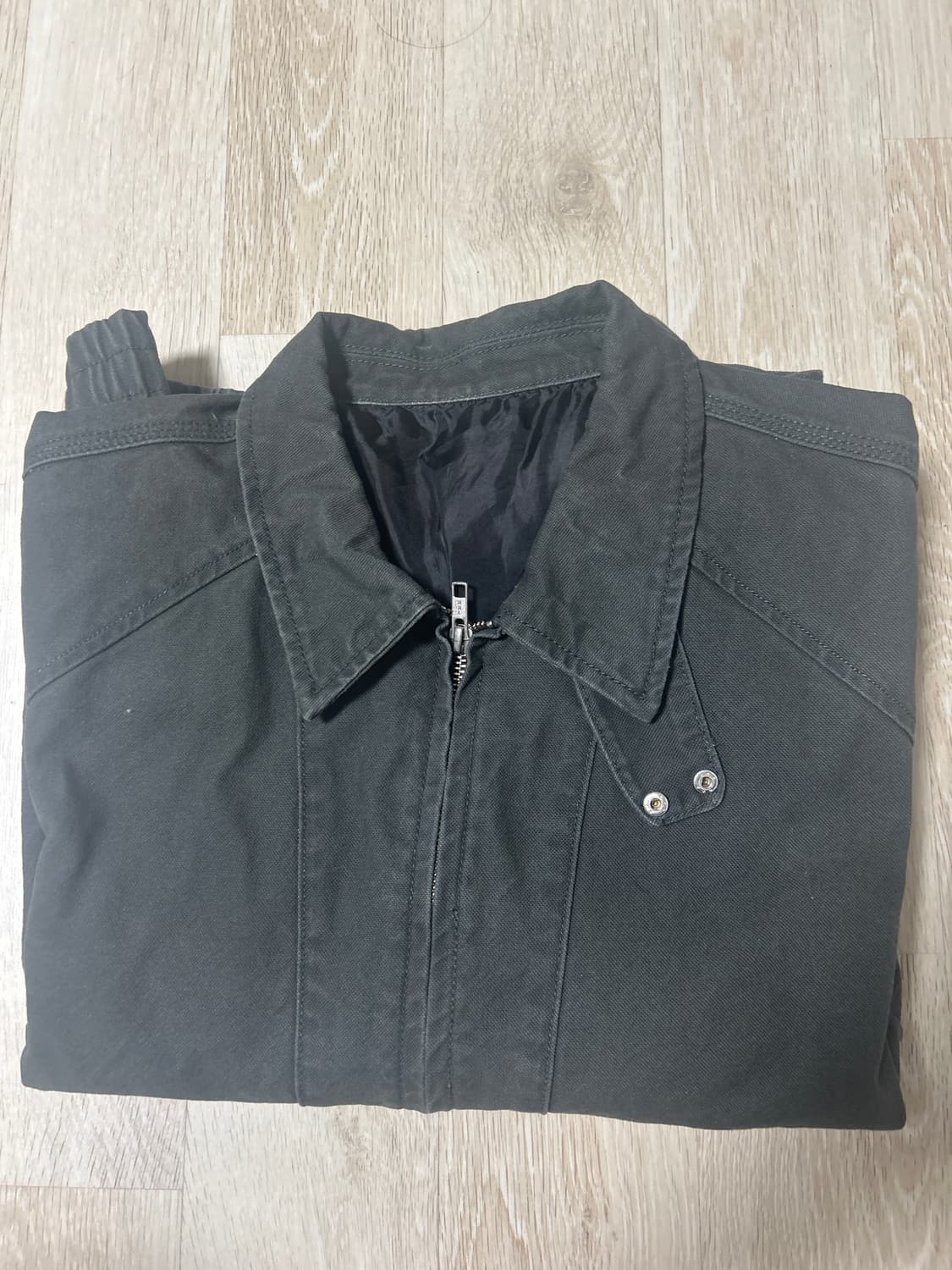 데일리룸 코튼 블루종 자켓 상품이미지2