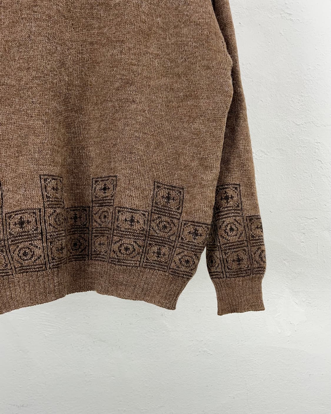 크리스찬 디올 브라운 페어 아일 니트 탑 스웨터 상품이미지5