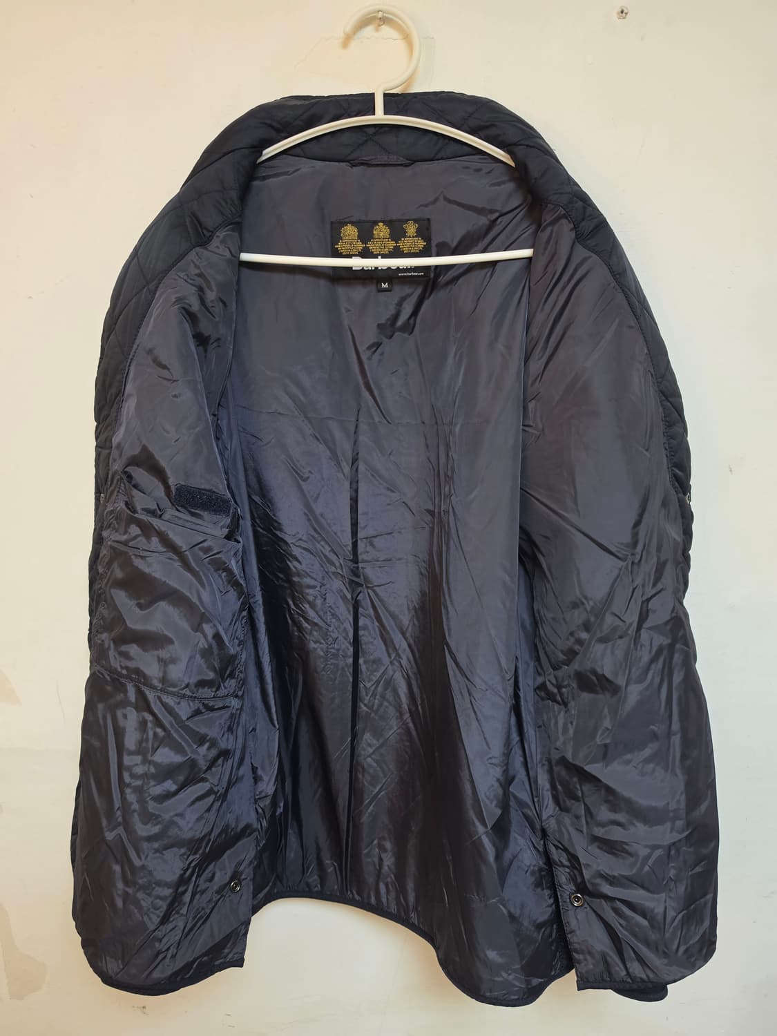 Barbour 남성 퀼팅 자켓 M 상품이미지4