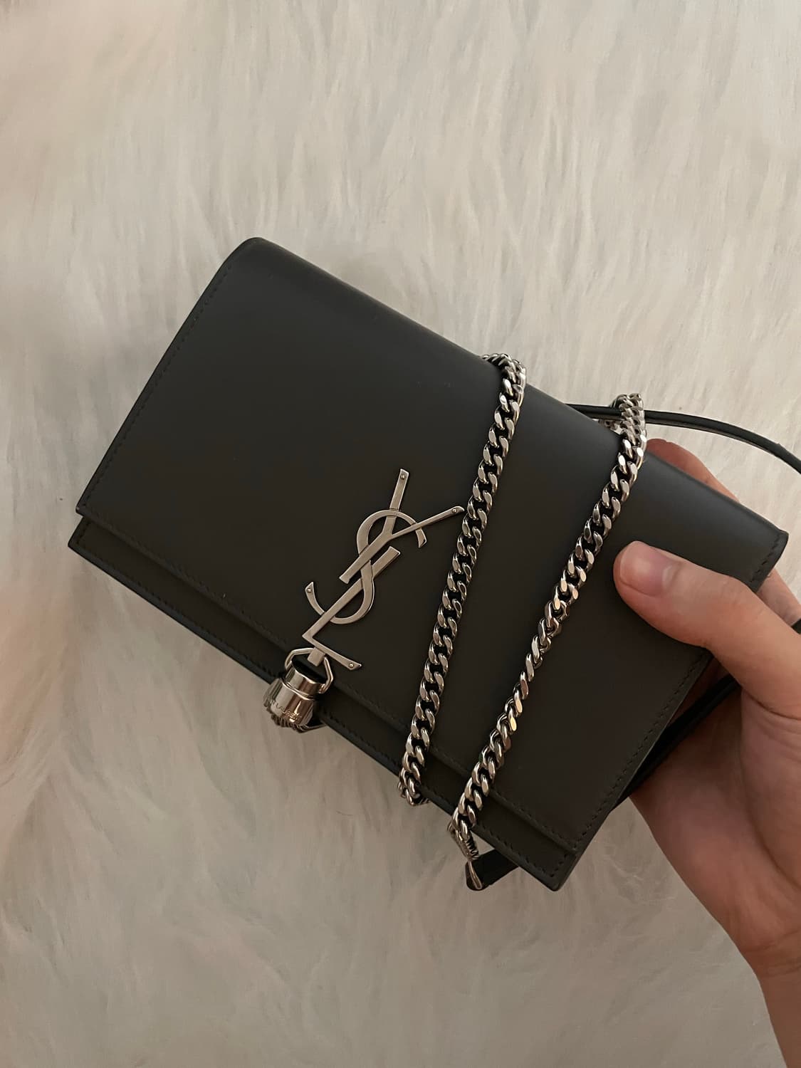생로랑 케이트 태슬 스몰 체인백 정품 상품이미지1