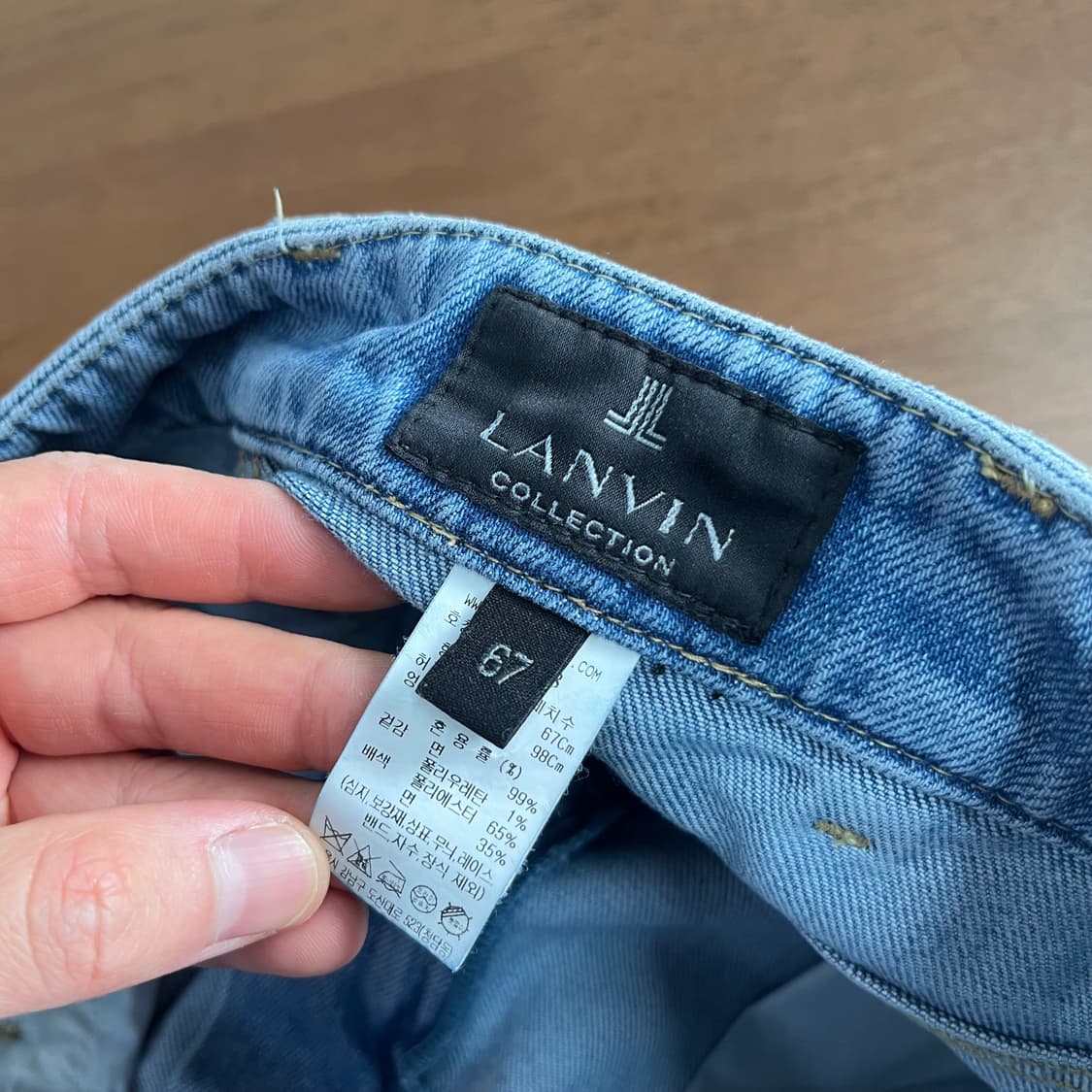 랑방컬렉션 데님팬츠 67 상품이미지6