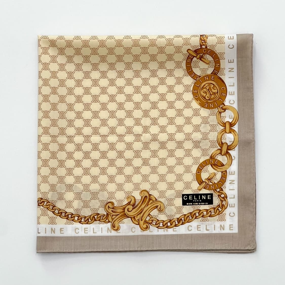 (새상품) celine / 셀린느 쁘띠스카프 손수건 상품이미지5