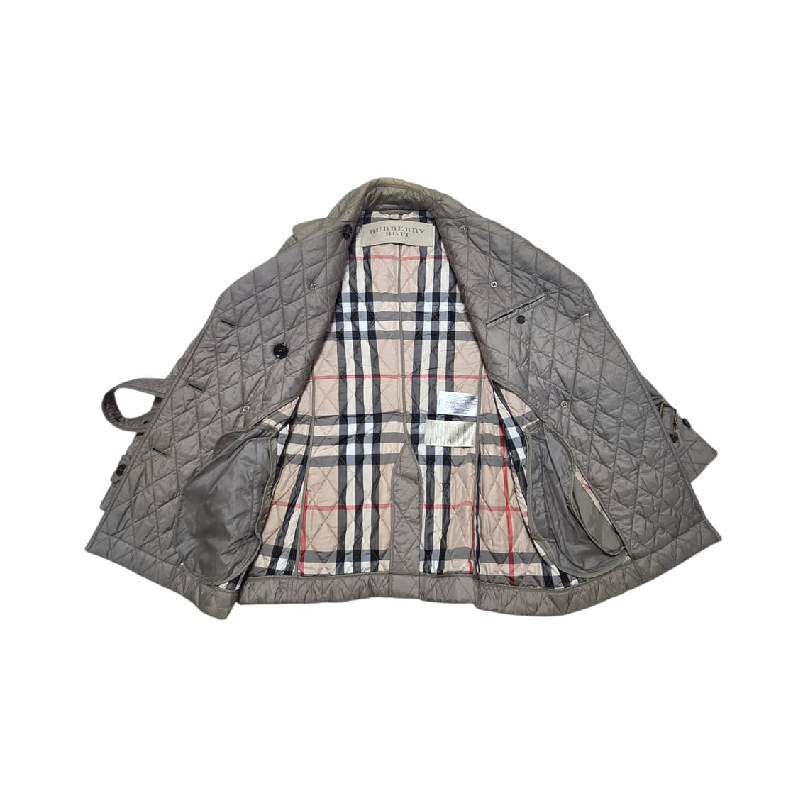 Burberry 버버리 빈티지 퀼팅 코트 패딩 상품이미지3