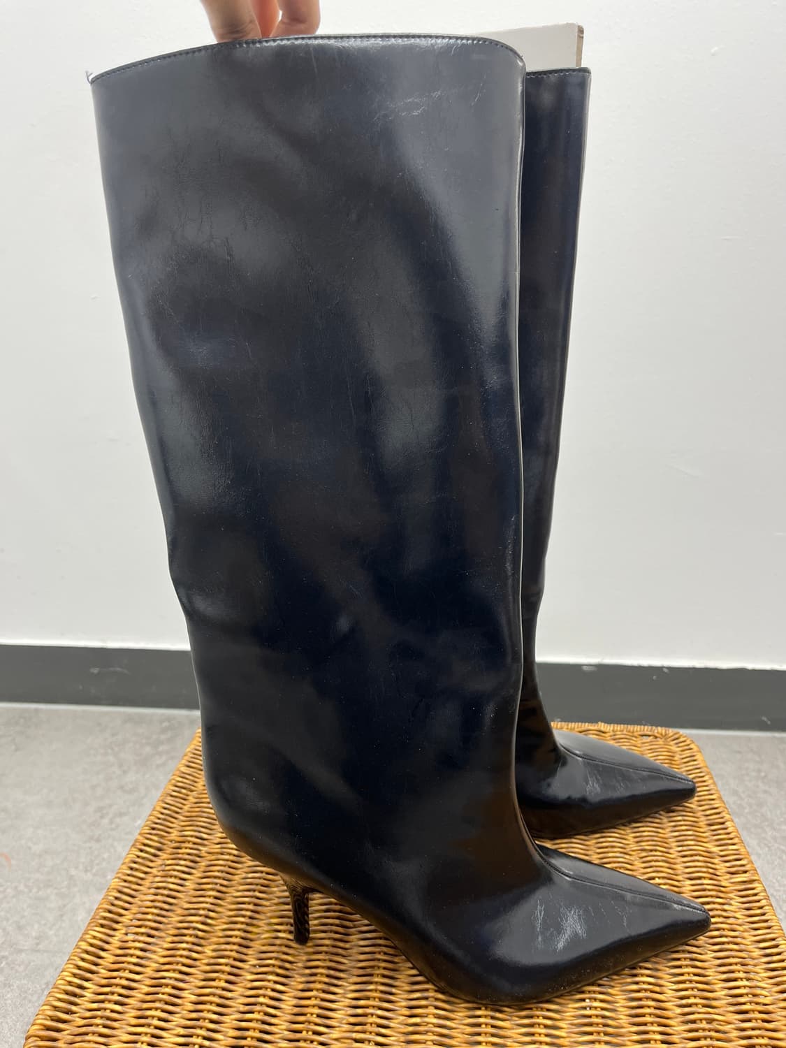 Zara 하이부츠 블랙 39 245 상품이미지1