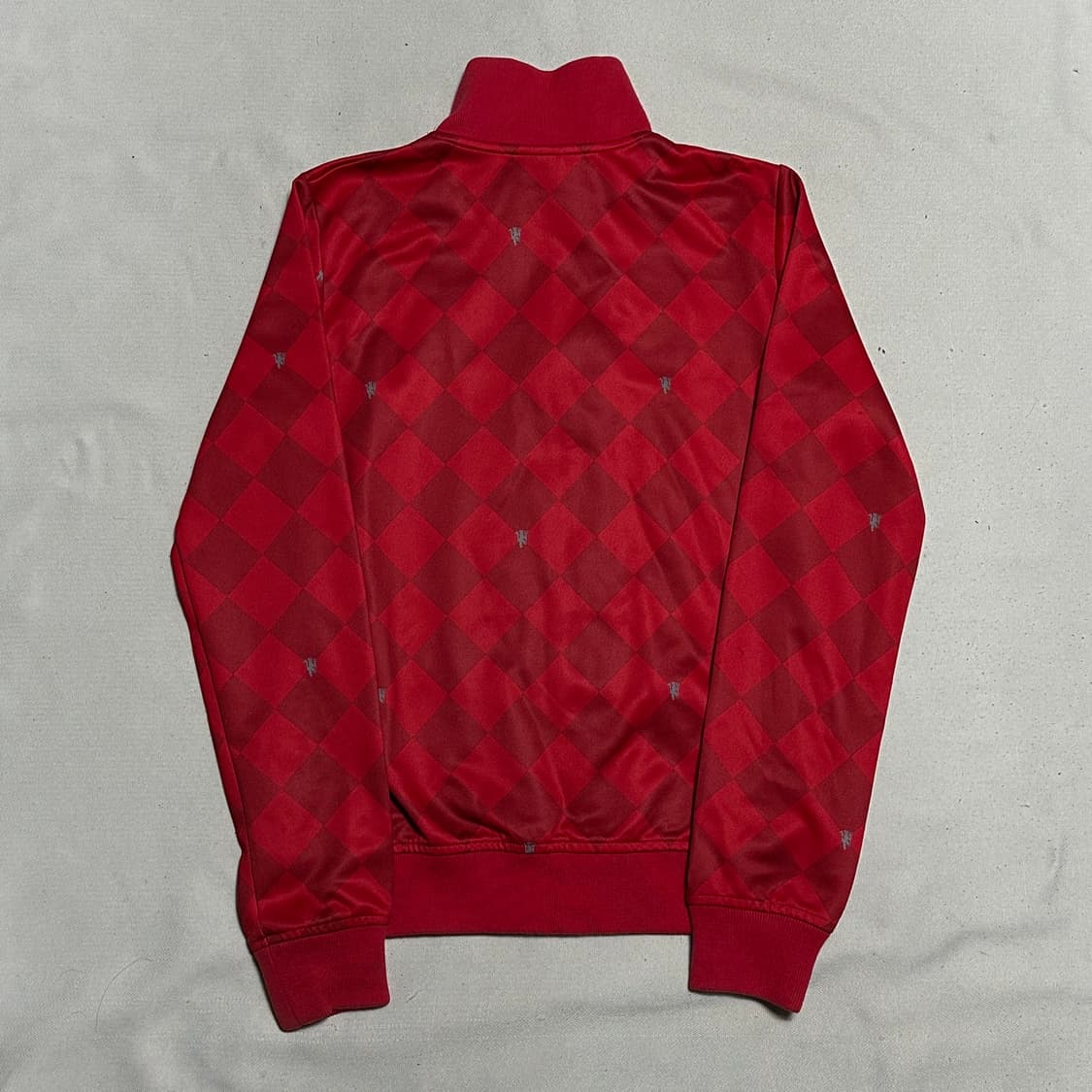 S 나이키 맨체스터 유나이티드 여성용 레드 체크 패턴 트랙탑 상품이미지3