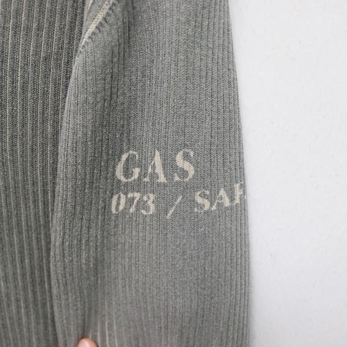 GAS 투톤 골지 긴팔 티셔츠 59623 상품이미지8