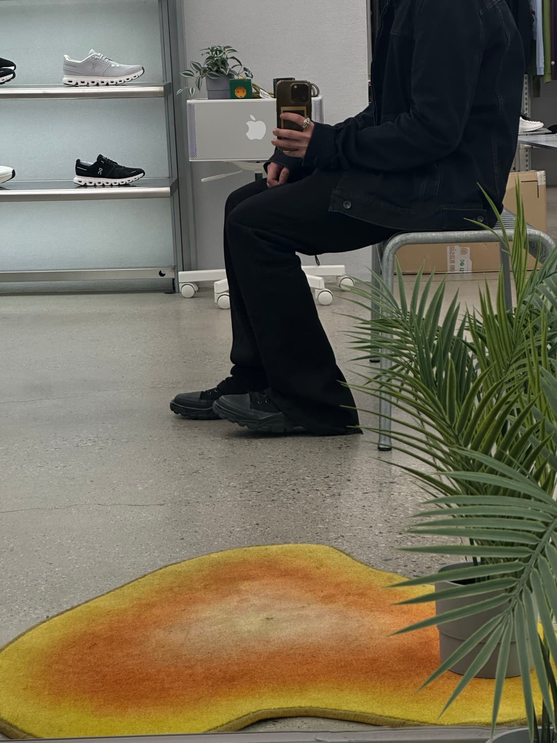 (오늘만) Rick Ownes 블루블랙 워시드 데님 자켓 상품이미지1