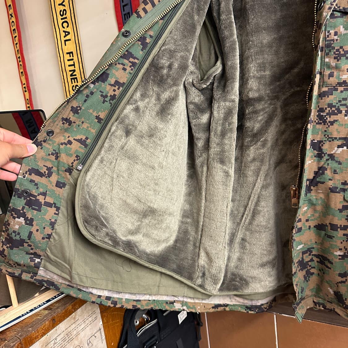 USMC 그린마펫 필드자켓 105-110 상품이미지5
