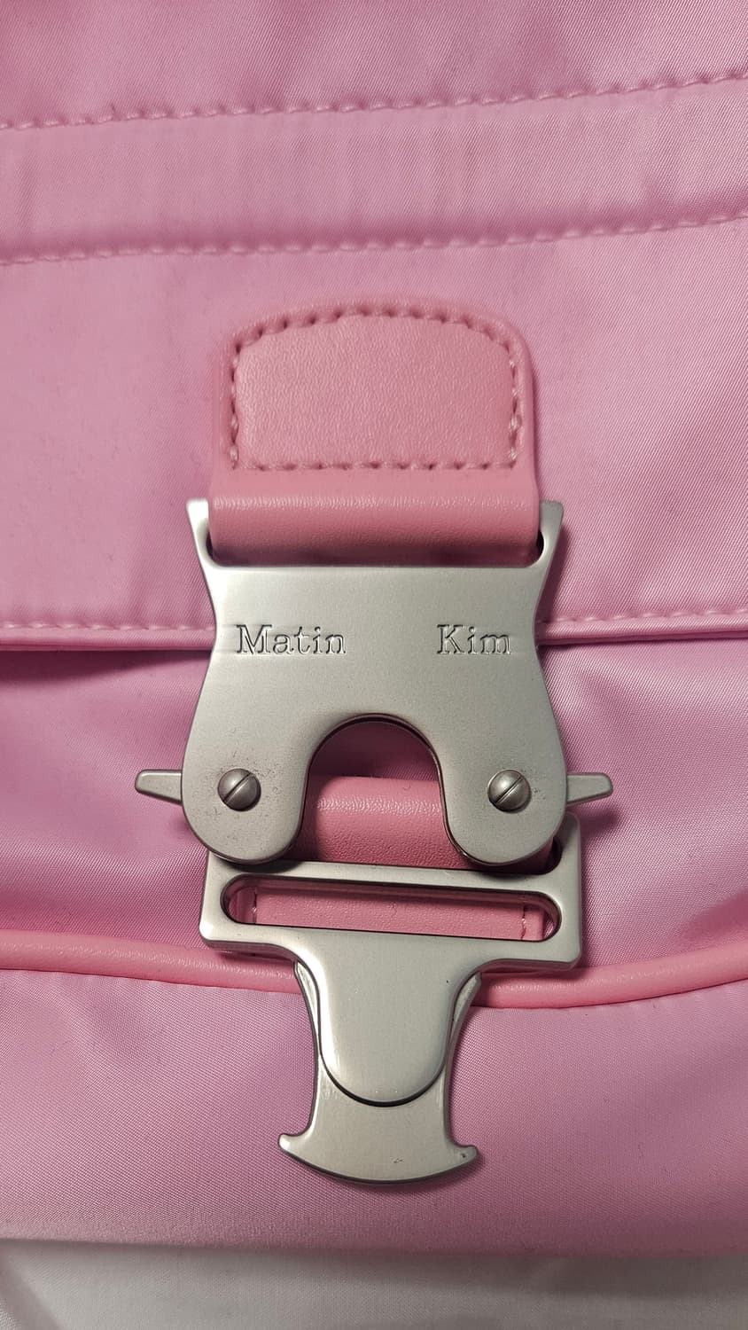 새제품 마뗑킴 버클백 핑크 상품이미지2
