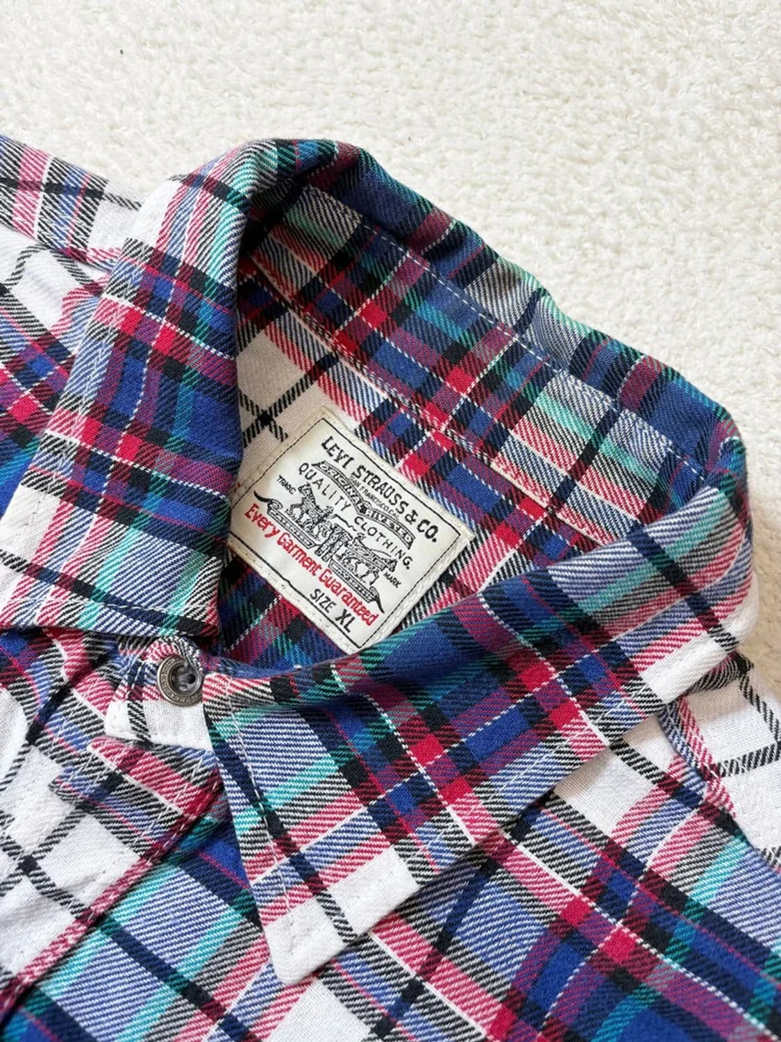 리바이스 00's 재팬 플란넬 웨스턴 셔츠 PN6259 상품이미지3