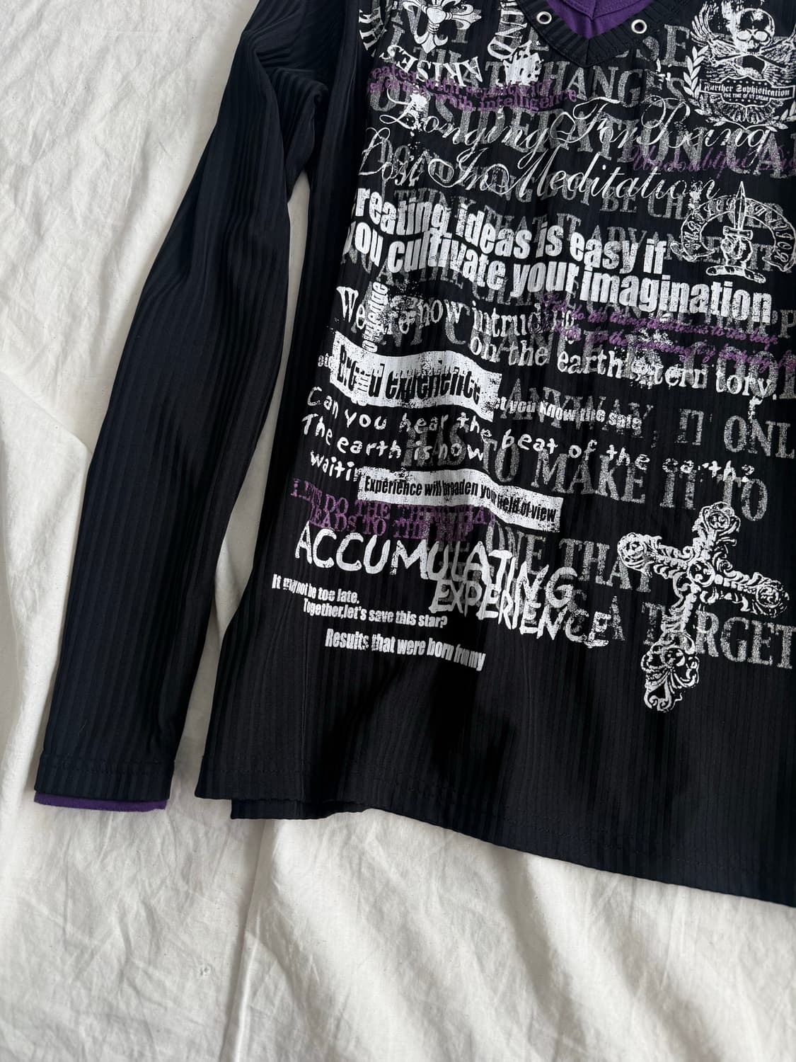 펑크 너드 락시크 레이어드 롱슬리브 상품이미지2