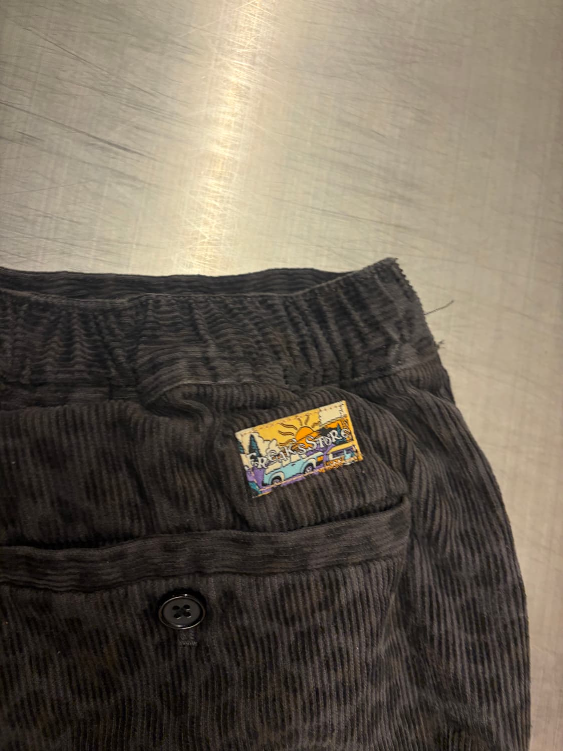 프릭스스토어 레오파드 코듀로이 팬츠 상품이미지3